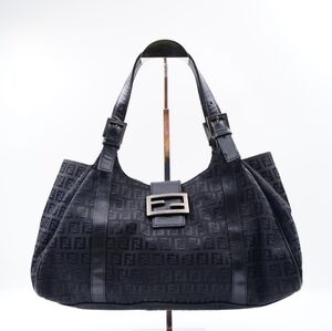 FENDI Zucchino Shoulder Bag